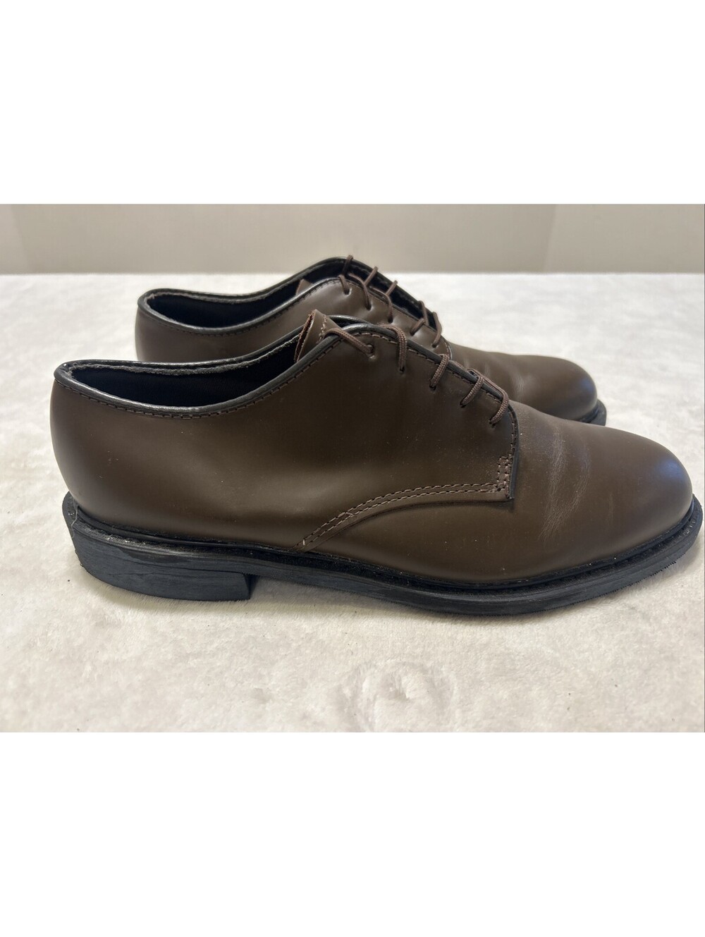 US Military Green Service Uniform AGSU Dress Shoes Men’s Size 9.5 3E EEE Wide